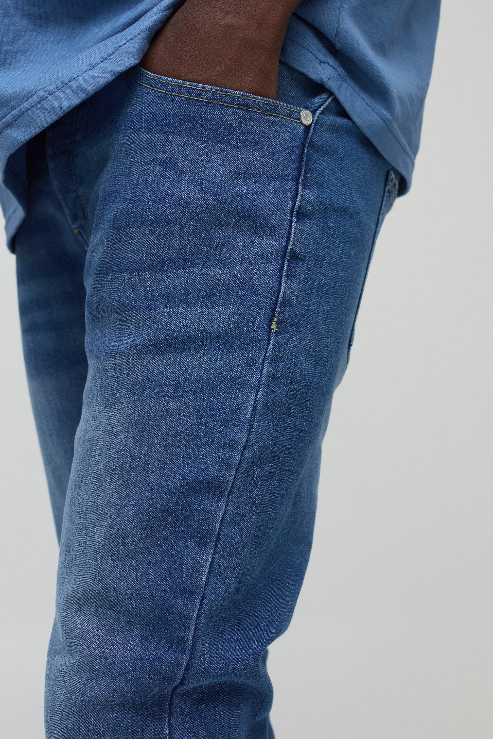 Male store stretch jeans